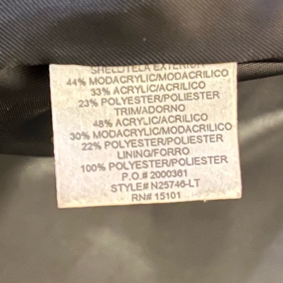 1 MadisonTextured Faux Fur Long Coat - Picture 8 of 10